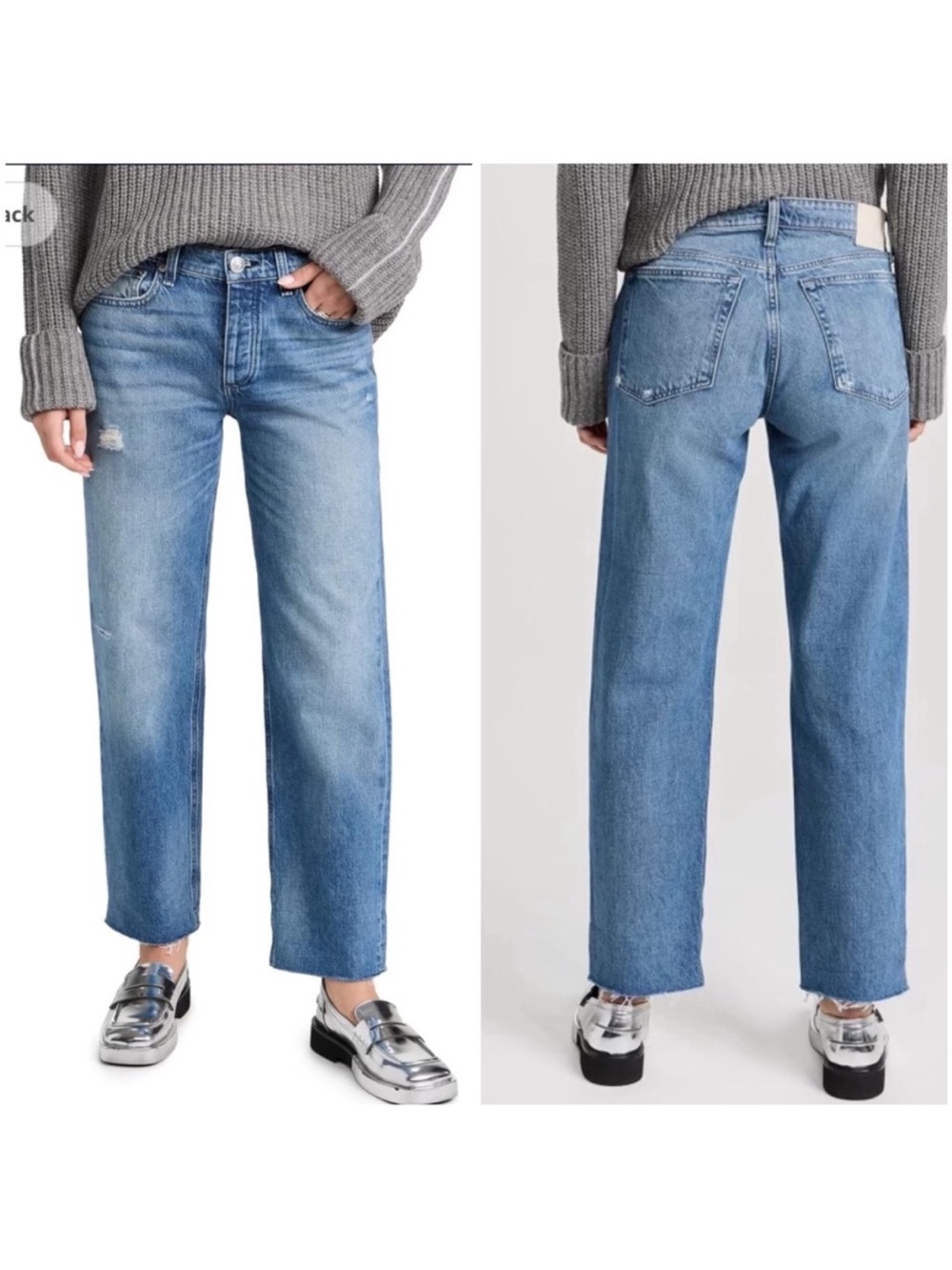NWT Rag & Bone The Baggy Dre Boyfriend Low Rise Jeans Size 31